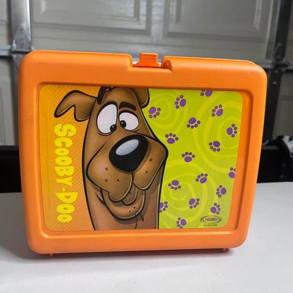 Vintage Thermos Scooby-Doo Plastic Lunchbox with Thermos